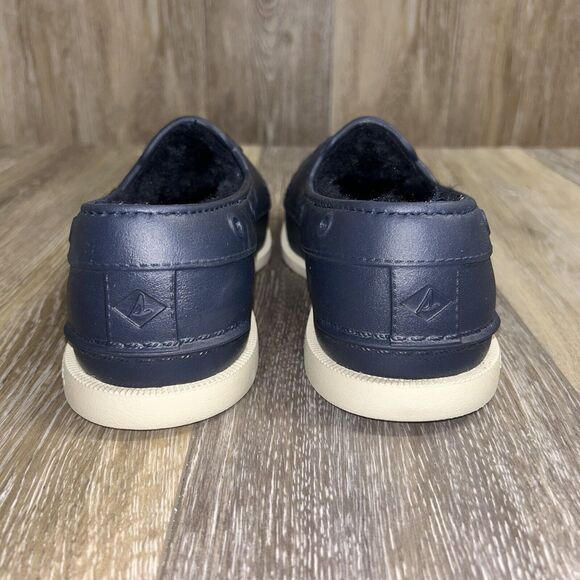 Sperry Float Cozy Slip On Women’s US Size 8 Fuzzy Blue Rubber Shoes STS87088 - Picture 7 of 12